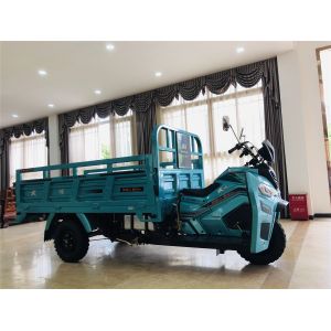 Buy cheap 250cc Self Loader Three Wheel Cargo Tricycle with Cooling Mode Method Chassis 50*100 from wholesalers