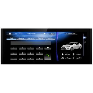 Ouchuangbo 10.25 car radio gps 4 Core CPU for Lexus IS with USB WIFI reverse