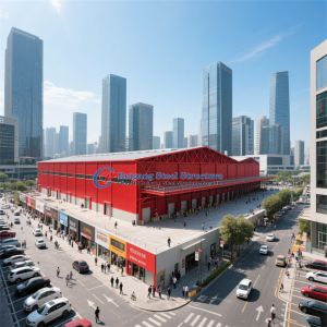 China Peb Steel Structure for Modern Stadiums Entertainment Venues Hall  on sale