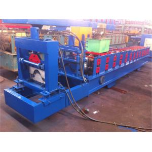 Buy cheap HRC58-62 Hardness Ridge Cap Roll Forming Machine Single Layer Type Roll Form Machine from wholesalers