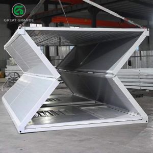 Shockproof Prefab Folding Container House Waterproof Fireproof Use In Emergency