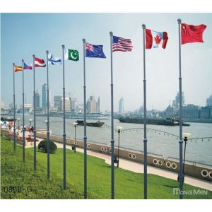 Buy cheap Intelligent Automatic Telescopic Aluminum Flag Pole With Remote Control product
