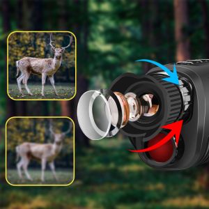 Buy cheap Full Dark 300m Monocular Night Vision Infrared 8x Digital Zoom Hunting Telescope from wholesalers