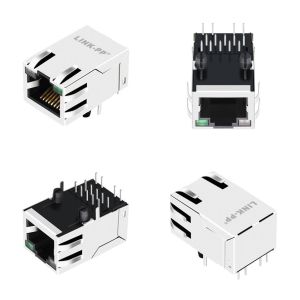 Buy cheap 10G Base-T Tab Up Single Port Magnetic RJ45 Jack 8 Core JXT7-1131NL from wholesalers