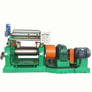 Buy cheap ISO / CE Open Rubber Mixing Mill With Automatic Stock Blender from wholesalers