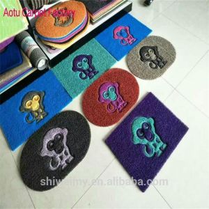 Buy cheap Logo embossed monkey pattern pvc floor mat from wholesalers