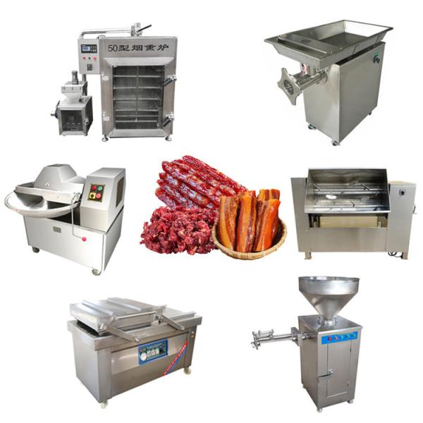 Buy cheap Commercial 1/6 Ham Sausage Production Line 2100*920*1040mm from wholesalers