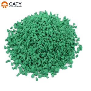 Breathable Rubber Granules Synthetic Running Track Surface EPDM Recycled Rubber