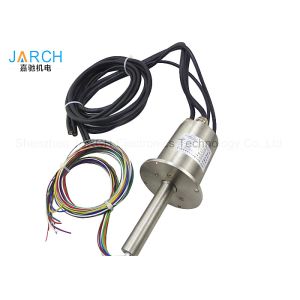 Buy cheap SS136L IP68 FCC Through Bore Electrical Slip Ring 12 Signals 300RPM Waterproof from wholesalers