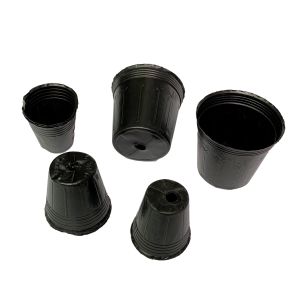 Buy cheap Black Plastic Soft Flower Nursery Pots UV Treatment from wholesalers