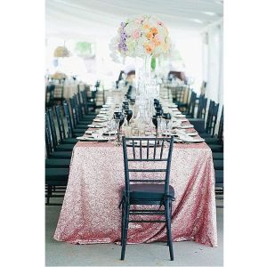 Buy cheap Plain Polyester Banquet Tablecloth For Wedding Decoration from wholesalers