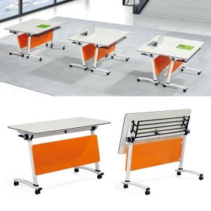 Buy cheap Customizable Small Office Mobile Workstation with Folding Legs and Cable Management from wholesalers