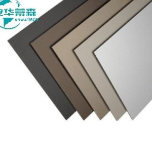 Exterior Decoration Solid Color ACP composite panel With Matte / Glossy Surface