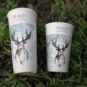 Buy cheap Disposable Single Paper Cup 32oz 970ml PLA coating can be naturally degraded from wholesalers