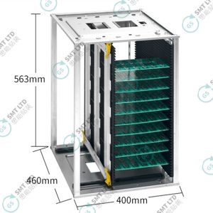 Buy cheap SMT Loading Unloading Rack 460x400x563mm Adjustable 50-330mm from wholesalers