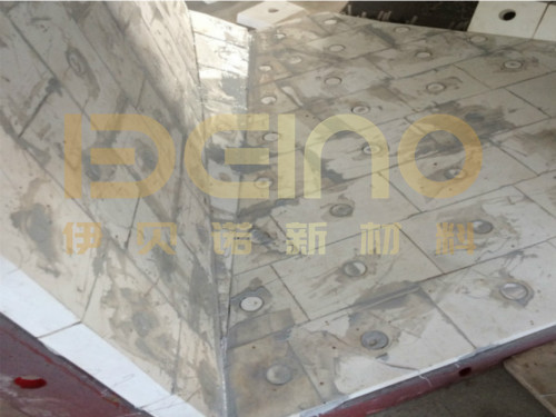 Buy cheap Wear Resistant Ceramic Lined Equipment Sheet Ceramic Coated Pipe With Holes from wholesalers