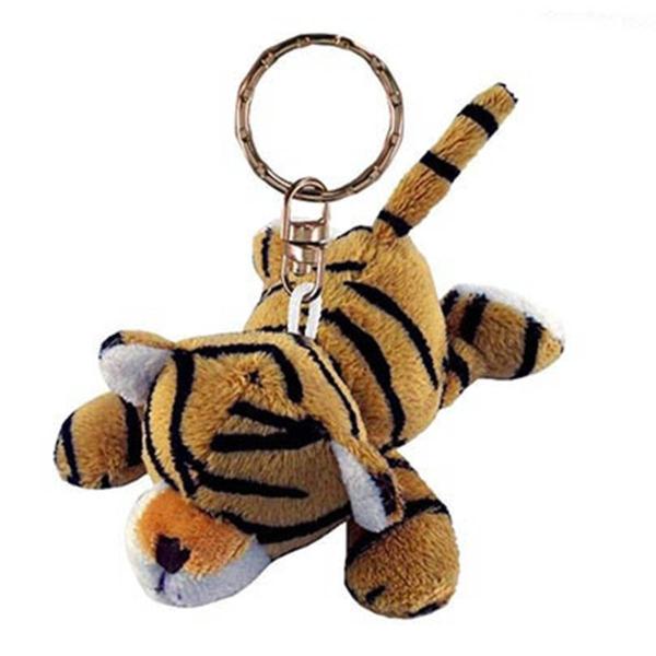 Quality Lovely Tiger Keychain Plush Toys for sale