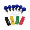 Buy cheap EKG ECG Pediatric Chest Suction Electrode Child Reusable 6pcs/Set from wholesalers
