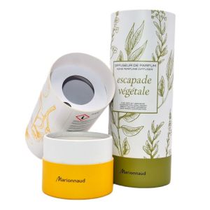 Buy cheap Custom Printed Perfume Cylinder Tube Box Aromatherapy With Paper Insert product