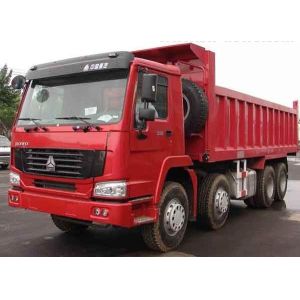 CNHTC 8X4 tipper truck With 371 HP Engine 60 tons Loading Capacity and good