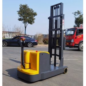Buy cheap 1.5 Ton 3m Electric Ride On Counterbalance Pallet Stacker Narrow Aisle Stacking Forklift from wholesalers