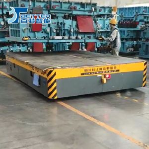 Remote Controlled Trackless Transfer Cart for Press Die Operations