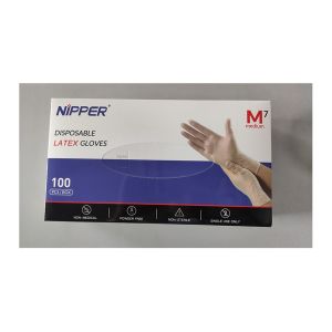 Buy cheap Disposable Latex Medical Gloves Powder Free 10 Boxes/Carton from wholesalers