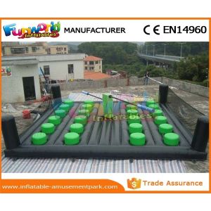 Buy cheap 0.55 MM PVC Tarpaulin Eliminator Inflatable Meltdown Wipeout Inflatable Wipeout from wholesalers