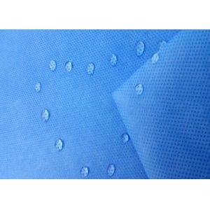Custom Polypropylene SMS Non Woven Fabric Raw Material Dot Style Dyed Pattern