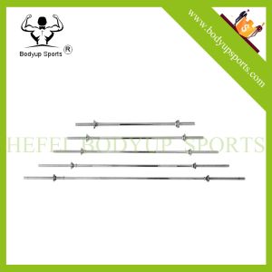 47" solid steel chrome standard straight barbell bar