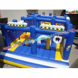 Buy cheap Customized Commercial 0.55mm PVC Tarpaulin Giant Inflatable Amusement Park For Kids Play from wholesalers