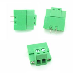 Buy cheap 5.08mm Pitch PCB Plug-in Screw Terminal Blocks Plug Straight Pin Header with Flange from wholesalers