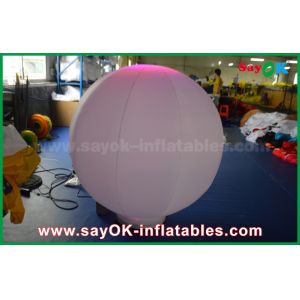 Buy cheap Commercail Advertising Custom Inflatable Light Balloon With Ground Ball from wholesalers