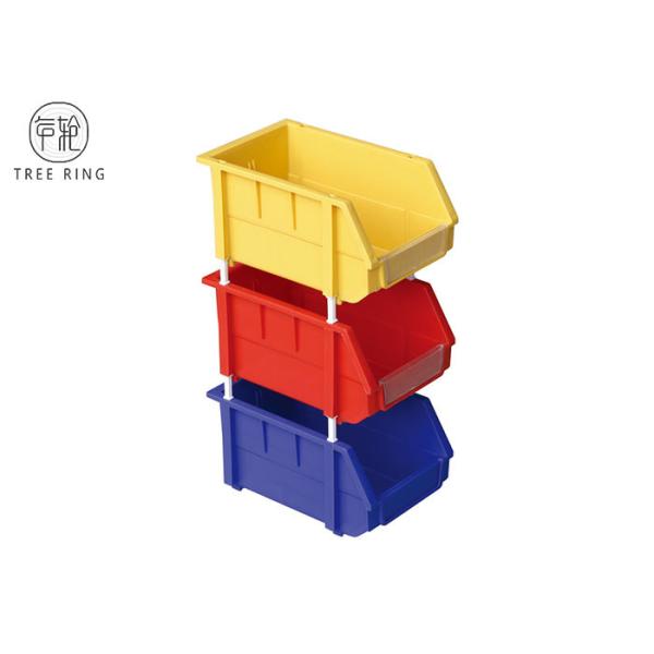 Quality Stackable Colored Tooling Plastic Tool Storage Bins 500 * W 380 * H 250 Mm Recycled for sale