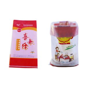 Buy cheap Reusable 15kg Rice Packaging Bags With Inside Liner Square Bottom from wholesalers