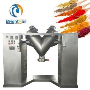 Buy cheap Industry Spice V Shape Powder Mixer Chili Turmeric Flour Mixing Easy Operation from wholesalers