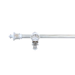 Buy cheap Retro Style Pipe Curtain Rods 28mm Resin Cup Shape from wholesalers
