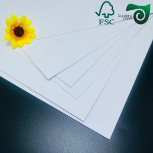Buy cheap FSC Certified 250gsm 300gsm Double Sided Glossy American Bristol Paper Board Ideal For Sheet Printing from wholesalers