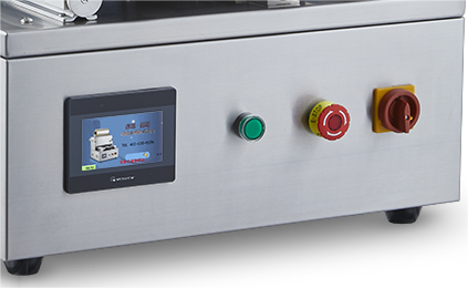 Buy cheap Desktop Modified Atmosphere Control Precise Gas Injection DQ400T-E Tray Sealing Machine Keeping Food Fresh from wholesalers