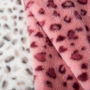 Buy cheap Customized Faux Rabbit Fur Fabric with Long Pile and Brushed Finish Density 133×100 from wholesalers
