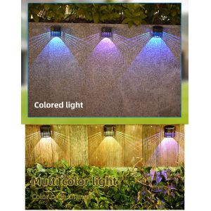 Buy cheap 50000 Hours Lifespan Solar Fence Light with 120° Beam Angle and 2-Year Warranty for Outdoor Garden Decoration from wholesalers
