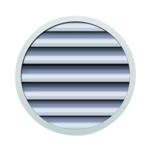 Security Louver Circular Aluminum Shutter Round Blind Window Aluminum Windows