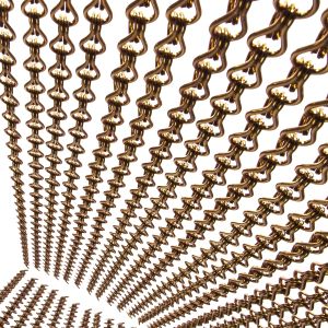 Buy cheap 0.8-2.0mm Chain Link Fly Screens Aluminium Chain For Room Decoration product