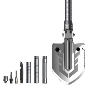 Buy cheap 12.5x17CM Multifunctional Folding Military Shovel With Handle from wholesalers