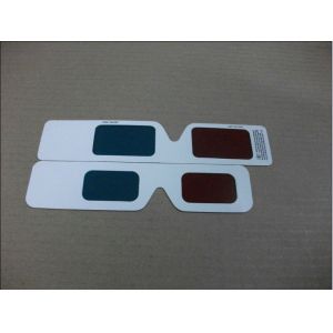 Buy cheap Polarized Anaglyph 3D Glasses Red Cyan With Pet Color Filter ,Chromadetph 3D Glasses from wholesalers