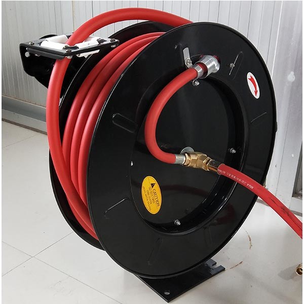 Quality Industrial Pope Retractable Hose Reel Long Durability Wall Mountable for sale