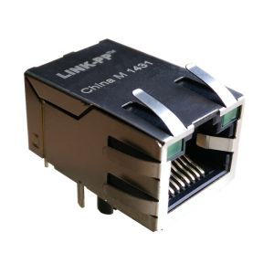 Buy cheap 3-1840437-1 Gigabit Modular Jack 2-1840437-1 Esd Protection 4-1840437-1 With LEDs from wholesalers