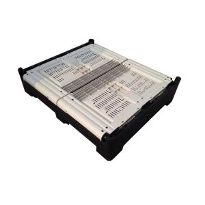 Buy cheap 1200*1000*810mmGood Quality Collapsible stackable plastic storage pallet box for fruit from wholesalers