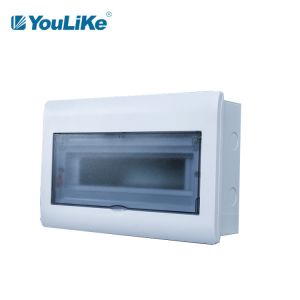 Buy cheap Household Plastic Enclosure MCB Box Electrical Equipment Power Distribution Box from wholesalers