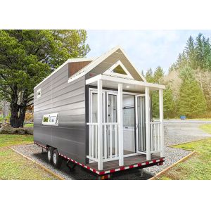 Buy cheap AS / US Pre Fab Tiny Homes On Trailer Ready To Ship With Bath from wholesalers